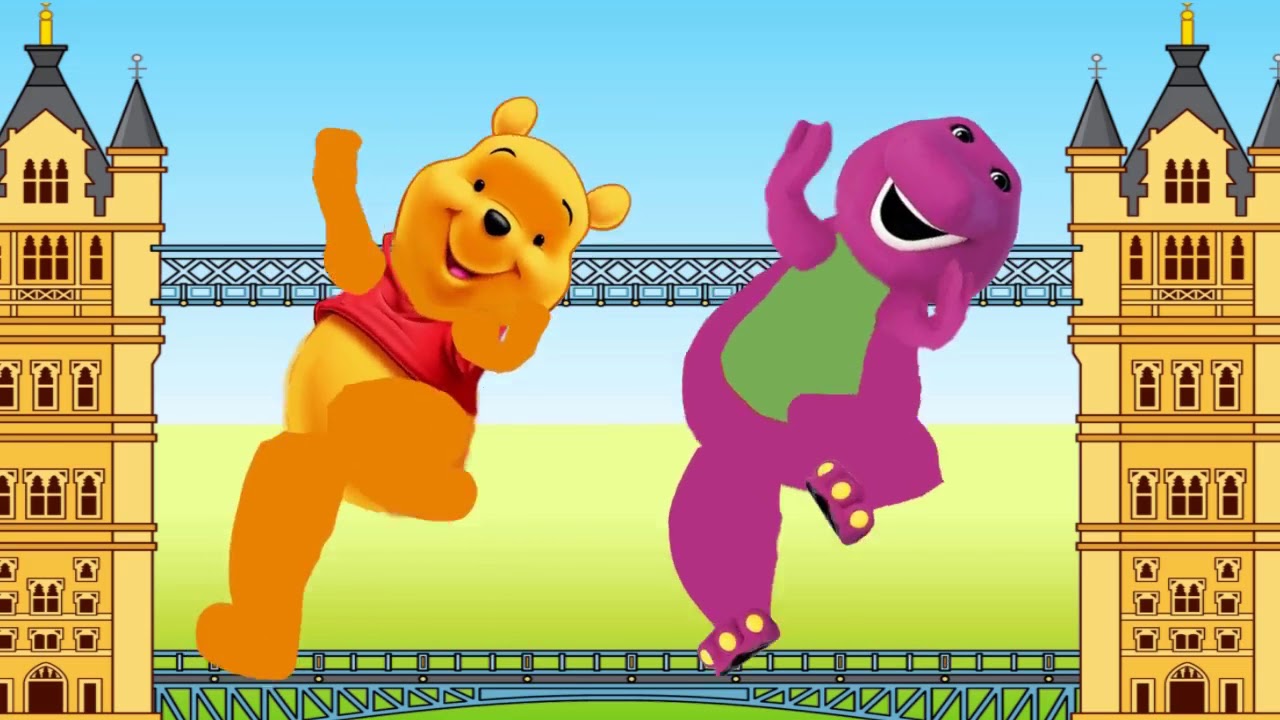 London bridge Is Falling Down With Barney Special Ver - YouTube