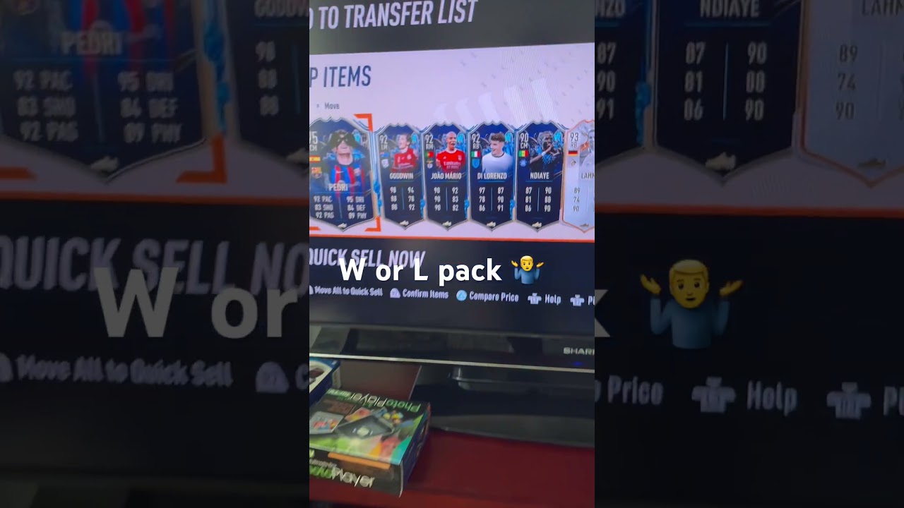 W or L pack fifa 85 plus 10 pack fr 👑