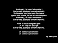 La fouine team bs vrais frres paroles ft sindysultan fababy lyrics new 2014