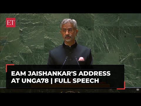 EAM Jaishankar at 78th UNGA meet: Collaboration among nations not a sign of weakness | Full Speech Episode cover