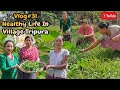 Healthy lifestyle in village tripura  tini blood pressure ni bithi kulekhara  khwloi song chakha