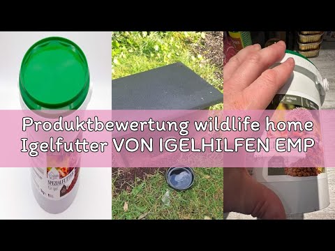 Produktbewertung wildlife home Igelfutter VON IGELHILFEN EMPFOHLEN Getreidefrei 2kg - Artgerechtes S