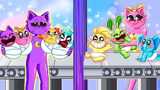 Catnap Girl is Pregnant!? Brewing Cute Baby Factory - SMILING CRITTERS \& Poppy Playtime 3 Animation