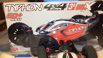 Arrma Typhon BLX 3s: What Happened???? Broke it!!!!!