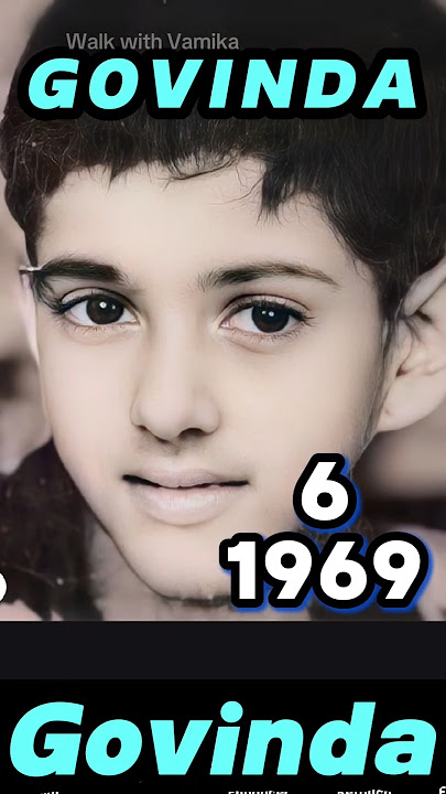 GOVINDA Age Transformation (1963-2025) | Govinda life journey evolution #govinda #bollywoodcomedy