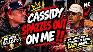 CASSIDY WILDS OUT ON ME FOR ASKING HIM IF HE WANT TO REMATCH WITH EAZY⁉️😪😪🤷‍♂️
