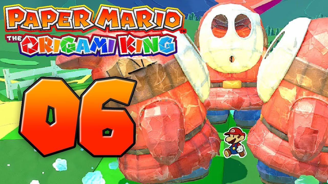 Paper Mario The Origami King Part 6 Obtaining the Shell Stones