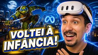 TMNT Empire City no Quest 3: nostalgia em VR!