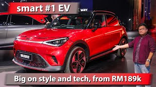 smart #1 EV in Malaysia, from RM189k - cheaper than MINI, faster than AMG!