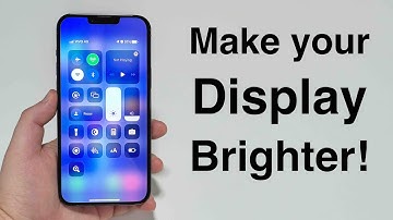How To Make your iPhone Display Brighter than MAX / Darker than MIN!