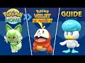 Pokémon Scarlet and Violet - How to Get Hidden Ability Sprigatito, Fuecoco and Quaxly