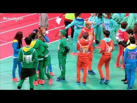 130128 아이돌 육상양궁 선수권대회-몸푸는 호원이