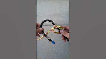 Water Knot #knot #tying #tyingtheknot #climbing #sailing #shorts #shortsfeed #reels