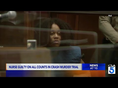 Former nurse found guilty in high-speed crash that killed 6 in Windsor Hills