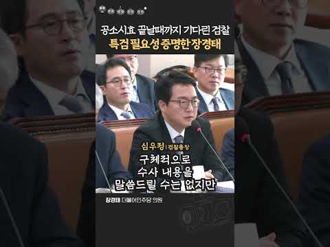 검찰, 이렇게 수사 못할거면 인정하고 특검하라 #<strong>장경태</strong>