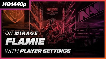 [CSGO DEMO] flamie (Natus Vincere) vs G2 / 28 frags / Mirage // POV - Point of View