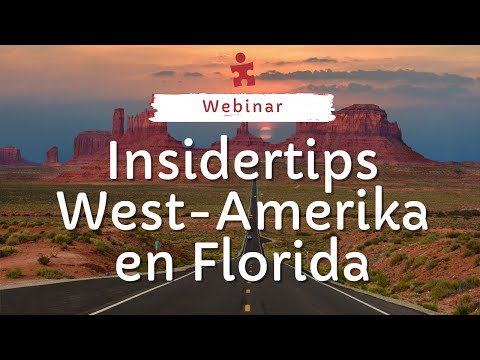 Webinar West-Amerika en Florida | Riksja Travel