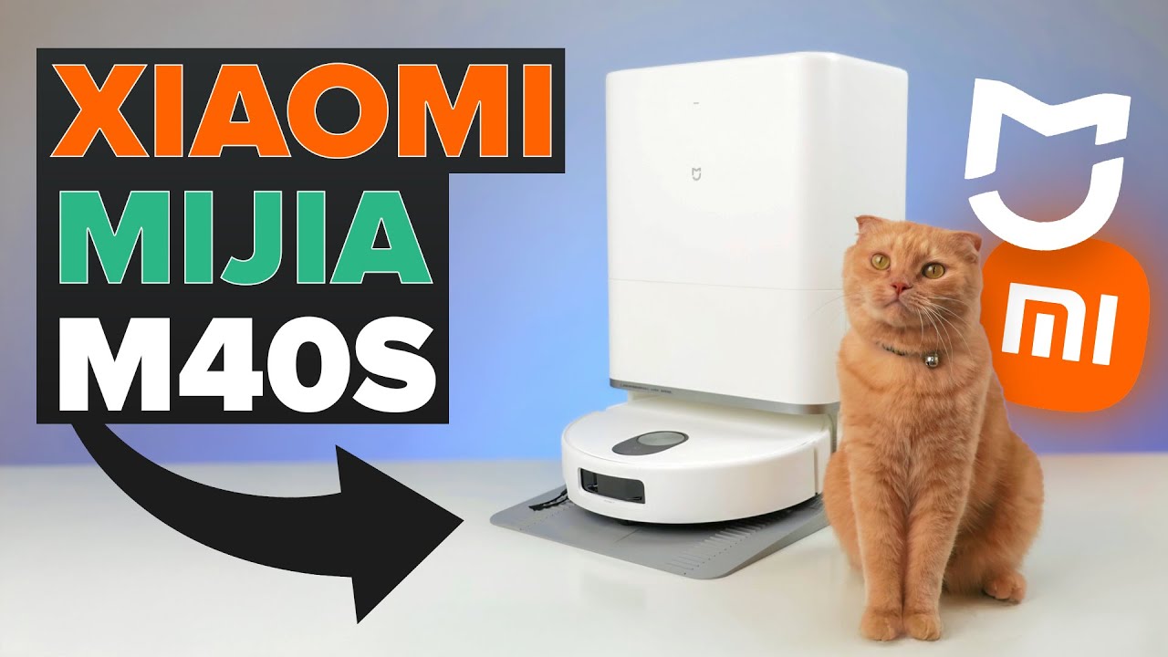 Xiaomi Mijia M40s 🔥Обзор +Тесты🔥 Самый мощный робот пылесос с All-in-one станцией ✅ Какие минусы?