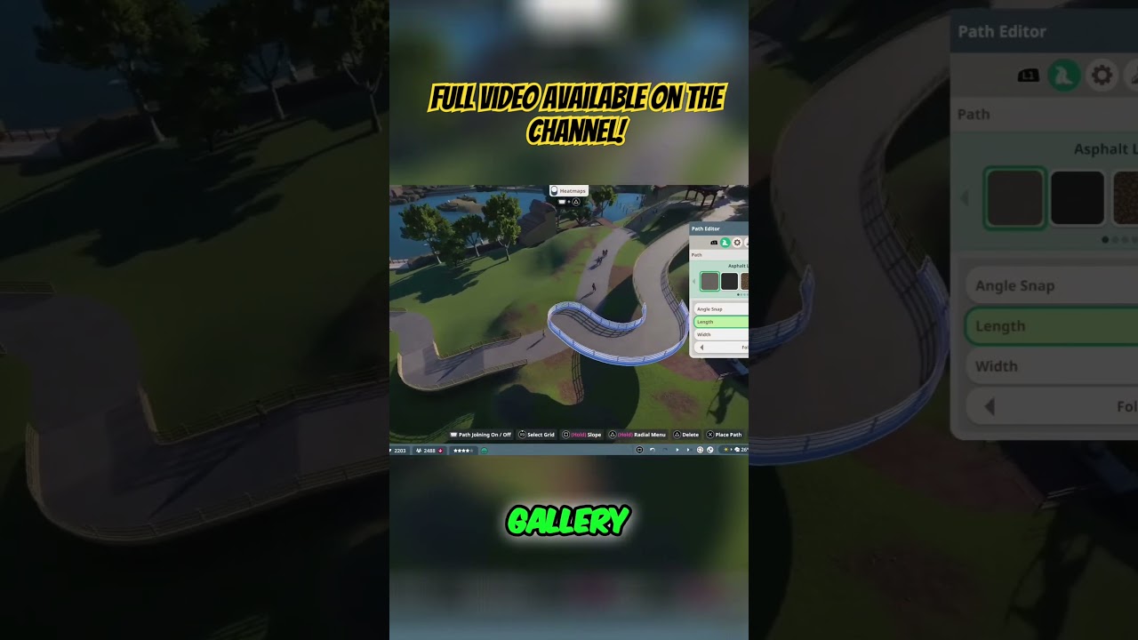 Строительство приподнятых дорожек и подводных смотровых галерей в Planet Zoo: Console Edition 