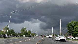 Thunderstorms, Strong Winds & Hail Risk in Eastern Ontario Today