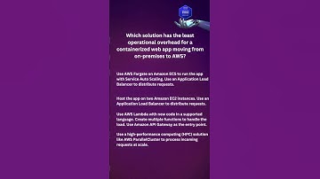 AWS Quiz - Would you have known? Part 41