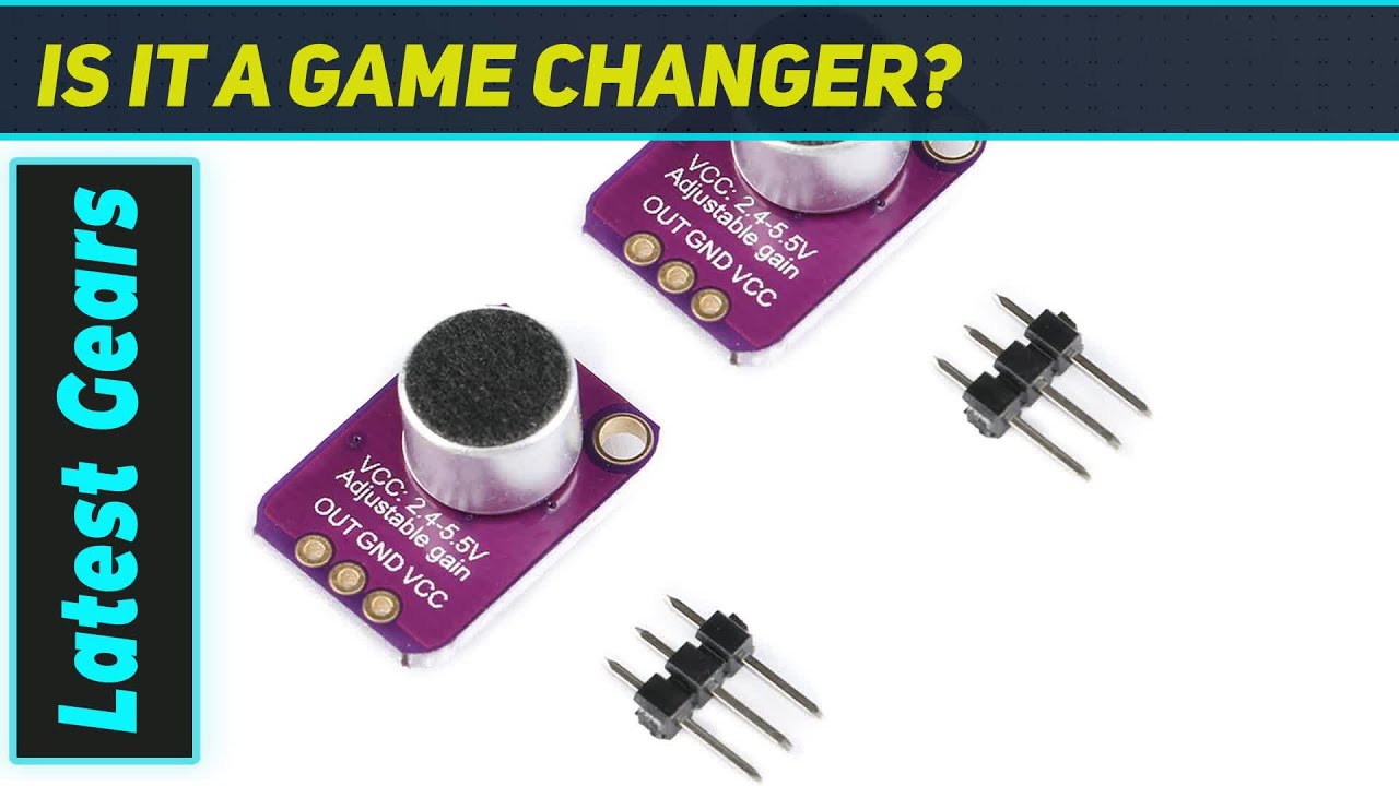 MAX4466 Sound Sensor: The Best Mic Amplifier for Arduino Audio Projects ...