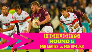 Round 5 HIGHLIGHTS - FNB Maties vs FNB Tuks