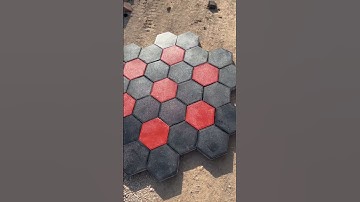 GEETA TILES & BRICKS #pavingblocks #design #hexagon #constructionmaterial