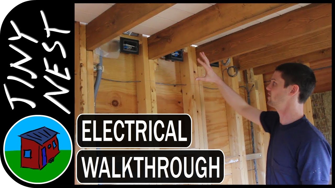 Tiny House Electrical Rough-In Walkthrough (Ep.44) - YouTube