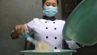 How to make Chiffon Cake ( Bread and Pastry Production )