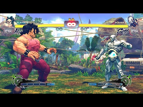 Hugo vs Seth (Hardest AI) - Ultra Street Fighter IV