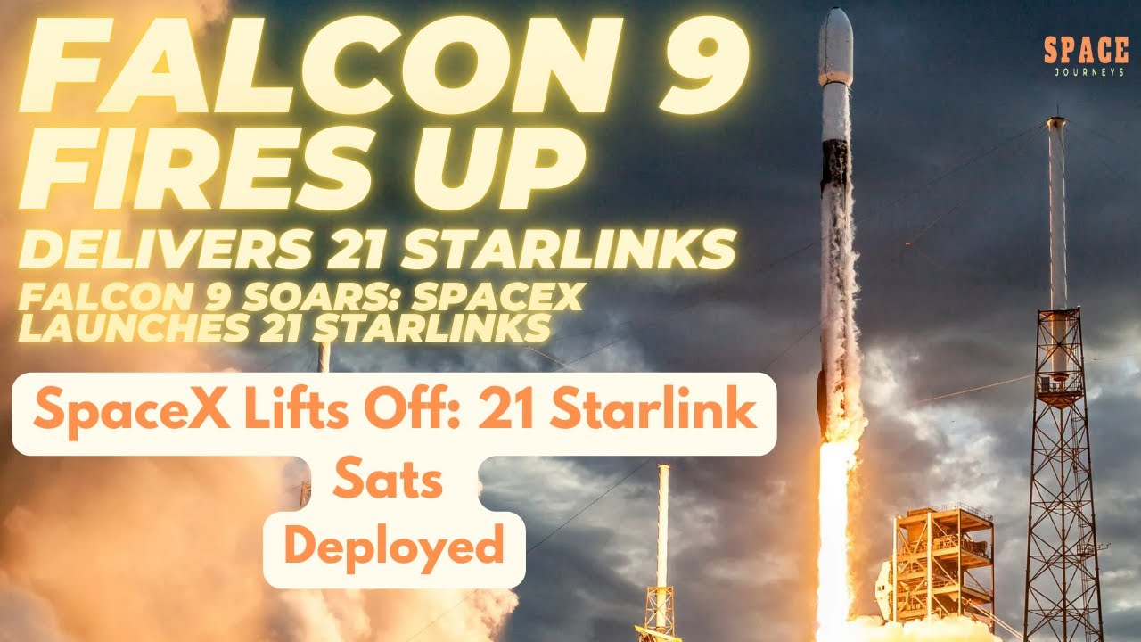 Falcon 9 Fires Up: SpaceX Deploys 21 Starlink Sats on Feb. 4 | #spacex ...