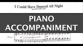 I Could Have Danced All Night (Frederik Lowe) - Piano Accompaniment in Ab Major *SPECIAL REQUEST*