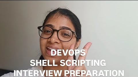 DevOps Shell Scripting Interview Preparation