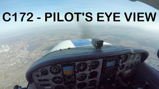 Flying my friend in an 1979 Cessna 172 for some brunch - Pilot's Eye View