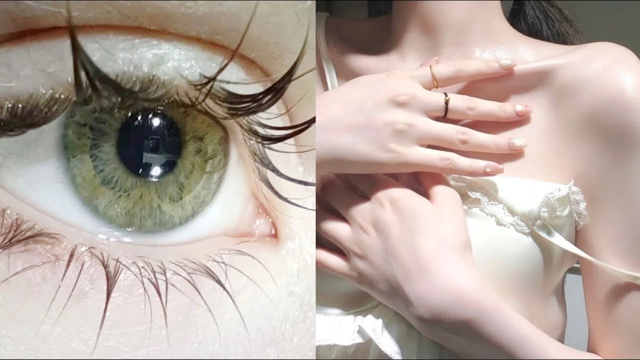 ꒰ა ໒꒱ milky pale 𝒮kin 𓏵 green eyes 💉 ‧₊˚ extreme eye & skin eye melanin removal ⊹ ࣪ ˖