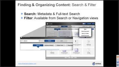 Fishbowl Mobile Library Tablet Application
