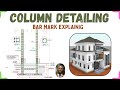 Column Detailing and Bark Marks Well Explained