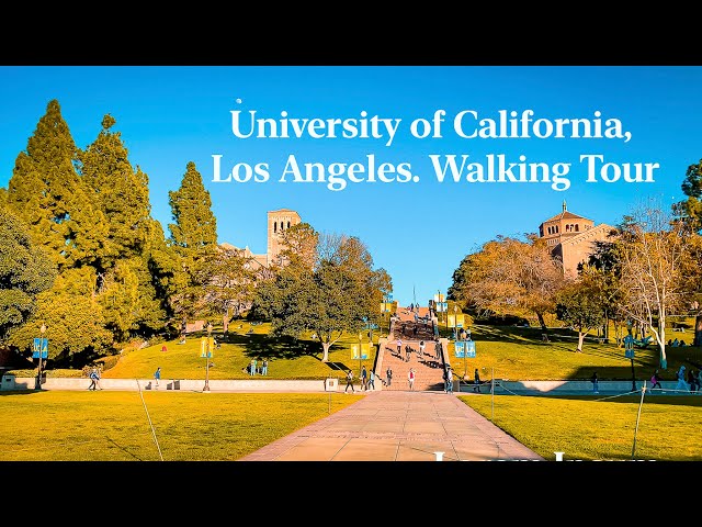 University of California, Los Angeles Walking Tour 2023. class=