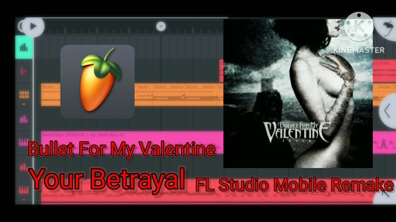 Bullet For My Valentine - Your Betrayal Lyrics (FL Studio Mobile Remake