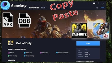 How to install call of duty mobile or any other games in Gameloop emulator