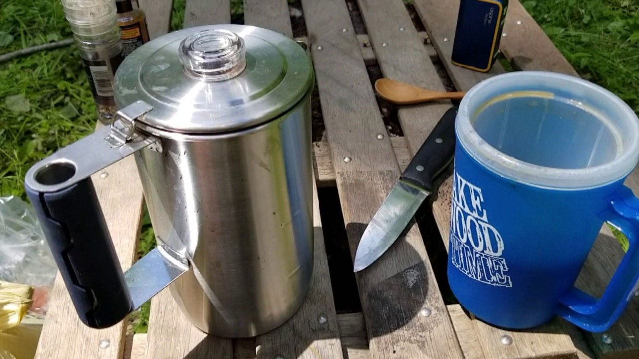 Storm Damage At Camp & New Stanley Coffee Pot YouTube