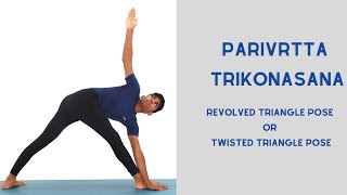 Famous Parivrtta Trikonasana (Revolved Triangle Pose) Profile