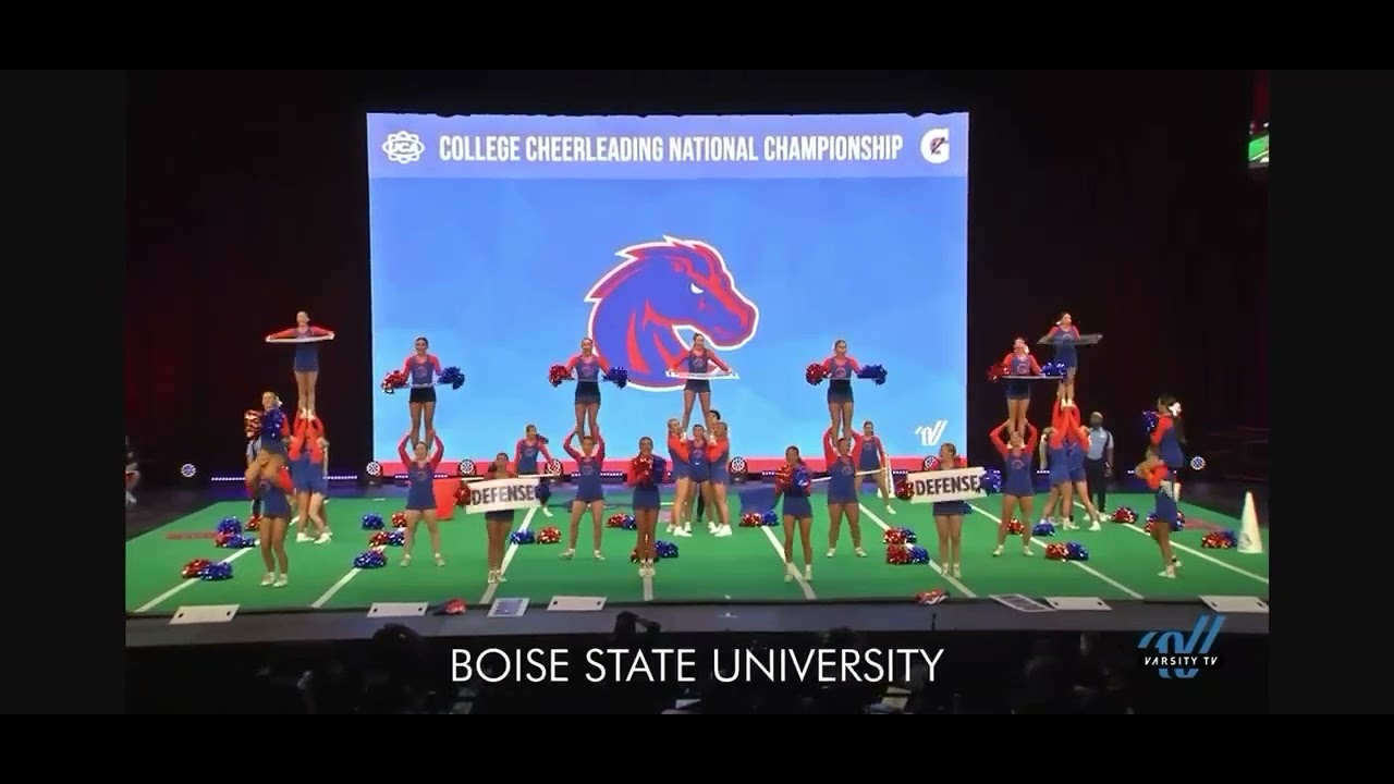 Boise State University UCA Nationals 2024 D1A All Girl Game Day YouTube