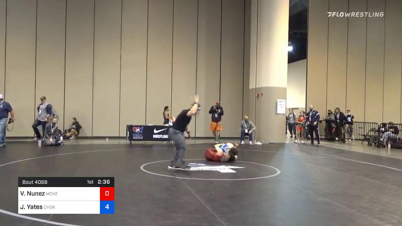 53 Kg Consolation Victoria Nunez McKendree Bearcat Wrestling Club Vs Julian Yates Choker Wrestling