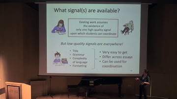 Alice Gao: Peer Grading: From Theory to Practice