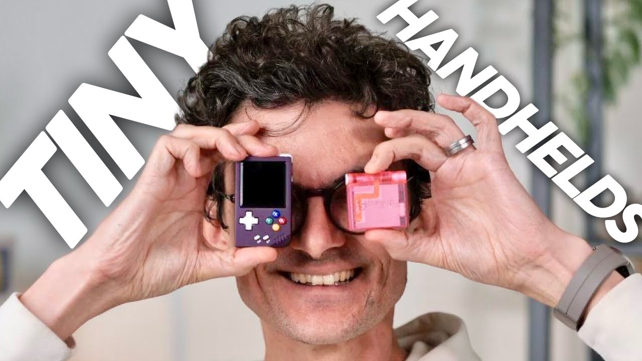 I LOVE these CUTE TINY Retro Handhelds - YouTube