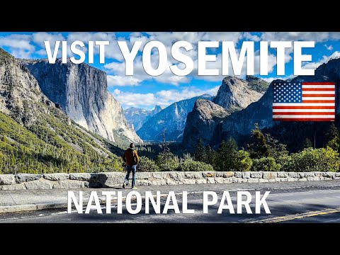 One day at Yosemite National Park California, USA Road Trip