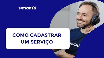 Como cadastrar um serviço no Simdata ERP