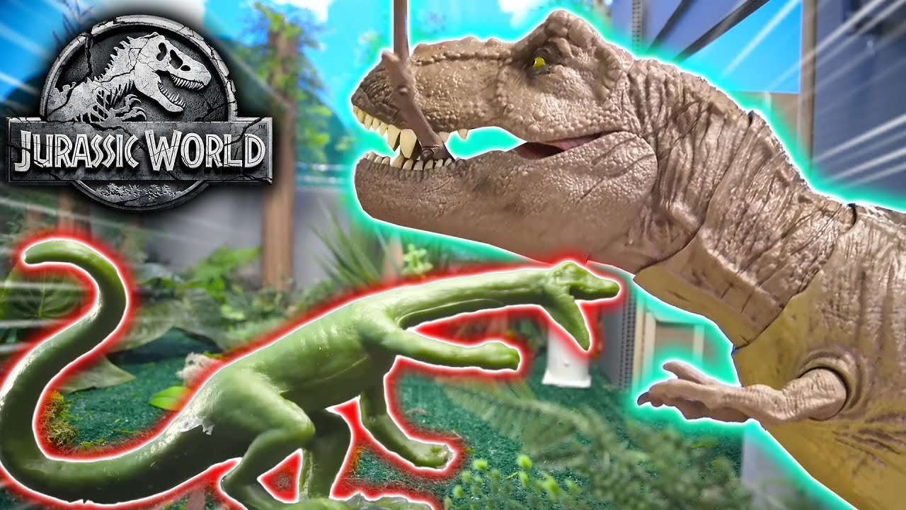 Chaos in Jurassic World! | Mattel Action!